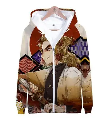 [Сток] демон убийца Kimetsu no Yaiba Tanjirou Nezuko Zenitsu Giyuu косплей костюм куртки пальто длинное пальто на молнии с капюшоном - Цвет: Черный