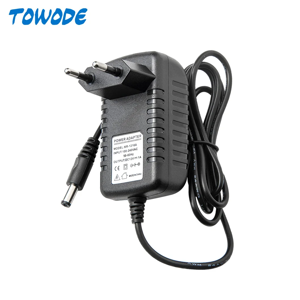 Towode AC 100-240V DC 9V 12V 1A EU US UK AU вилка AC/DC адаптер питания зарядное устройство для