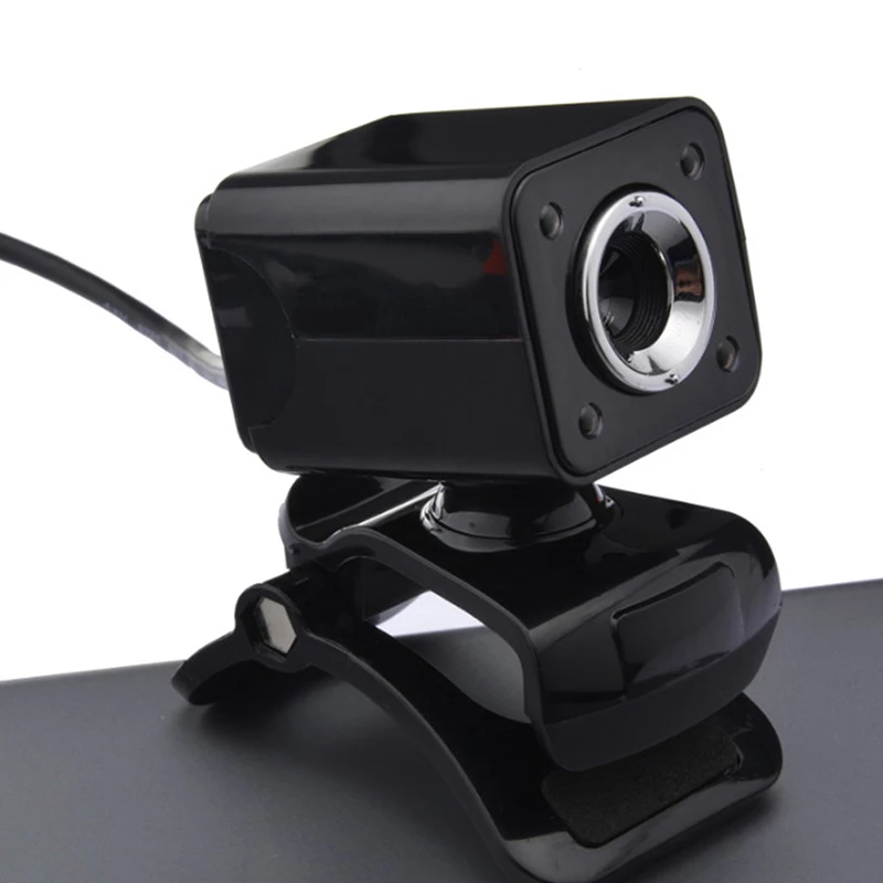 Веб-камера USB камера высокой четкости HD камера 4 Светодиодный свет Usb компьютерная веб-камера с микрофоном 360 градусов веб-камера для компьютера