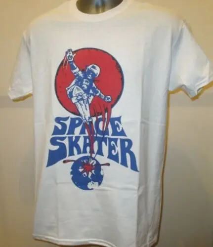 Space Skater Retro 80s T Shirt Skateboard W214 Street Dreams Lords Of Dogtown | Мужская одежда
