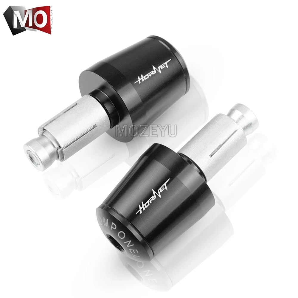 22mm Motorcycle Handlebar Grips End Handle Bar Cap End Plug For HONDA CB600F CB600 CB599 CB900F Hornet 250 600 900 CB500F CB919