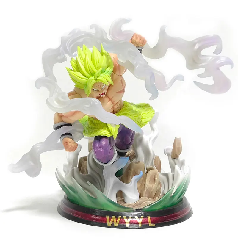 Фигурка Dragon Ball Z Broli Аниме Фигурка Dragon Ball Super Broly ПВХ Модель BWFC фигурка для подарка на Рождество коллекционные игрушки