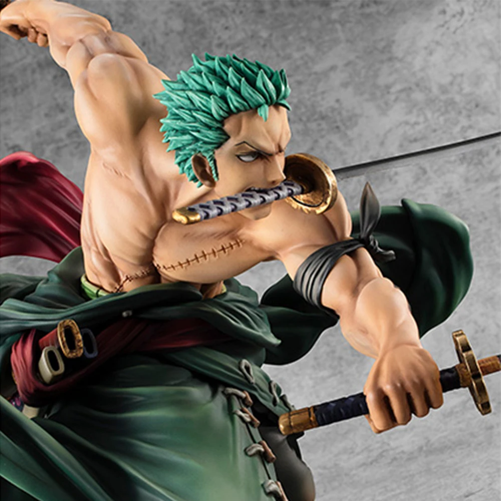 One Piece Luffy Anime Figure Roronoa Zoro Three-Blade Sa-Maximum Manga Anime Statue PVC Action Figure Collection Model Toys