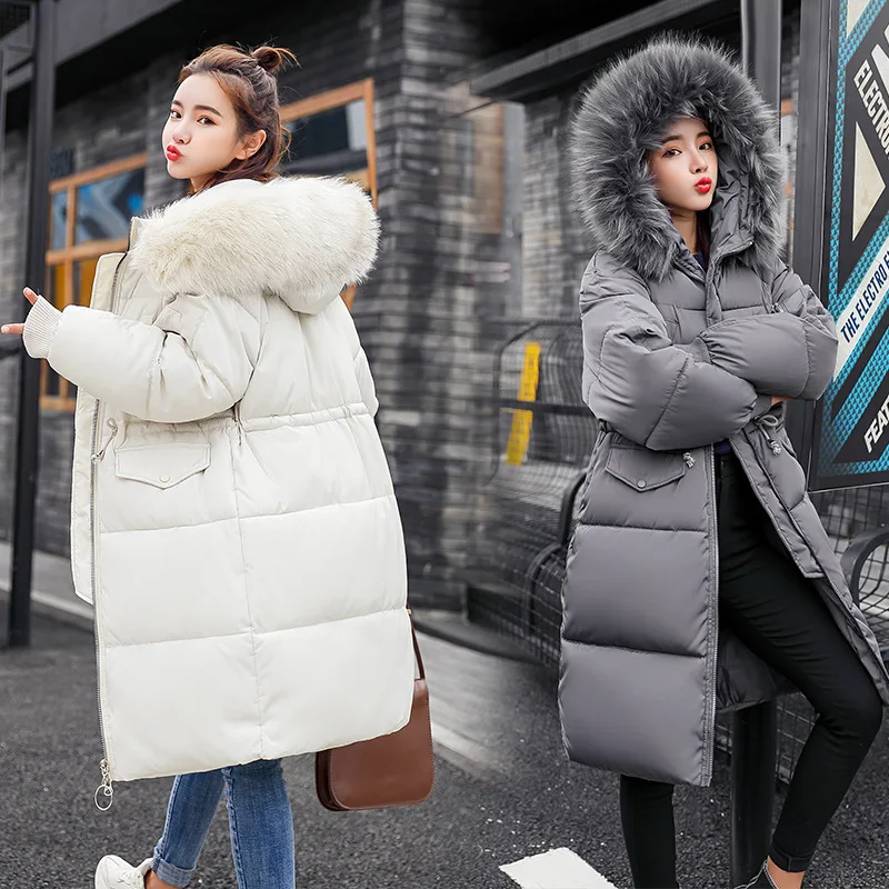 

Popular new Down parka women's winter 2019 thicker winter clothes new large-size Korean version feather down jacket 835
