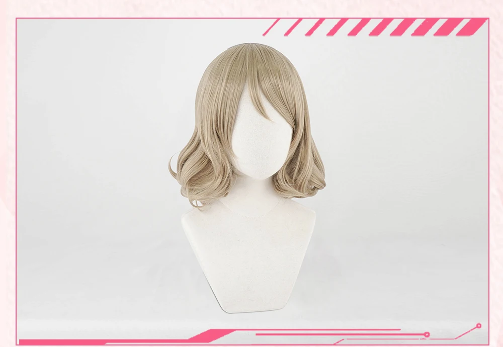 AniHut You Watanabe парик Love Live Sunshine косплей парик блонд синтетические волосы Аниме LoveLive Sunshine Косплей волосы Watanabe You
