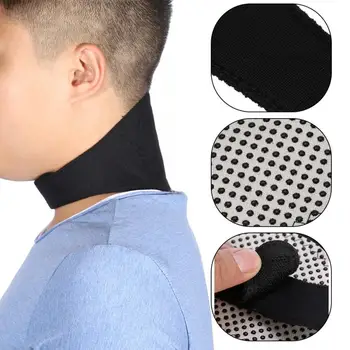 

Back Support Soft Magnetic Neck Support Protect Collar Health Pain Relief Heat Therapy Brace Wrap Strap Correction Neck Care