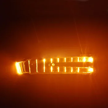 

12V Turn Signal Light Rearview Turn Signal 4LED Light 1 Pair Replacement