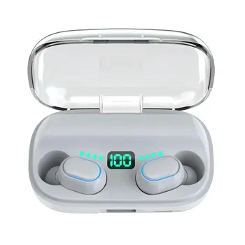 

Bluetooth Earphones True Wireless Earphones T11 TWS in-Ear Earbuds IPX7 9D Stereo Noice Cancelling Mini Earset