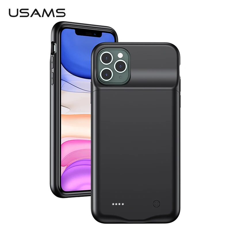 USAMS Smart Battery Case зарядное устройство для iPhone 11 Pro Max батарея чехол внешний