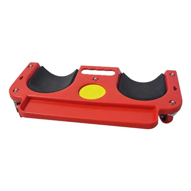 

Rolling Knee Protection Pad with Wheel Built in Foam Padded Laying Platform