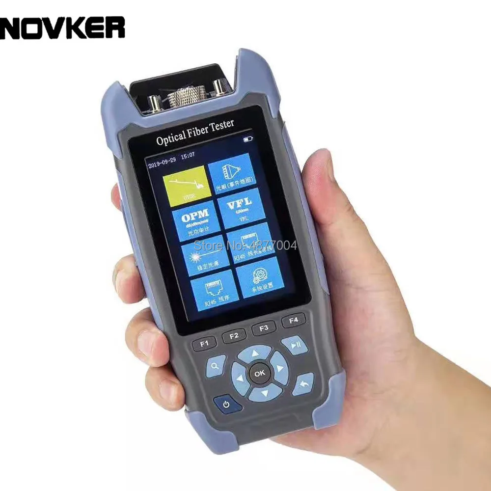 Многофункциональный OTDR NK3200D 24/22 дб 60 км 1310/нм с измерителем мощности тестер VFL