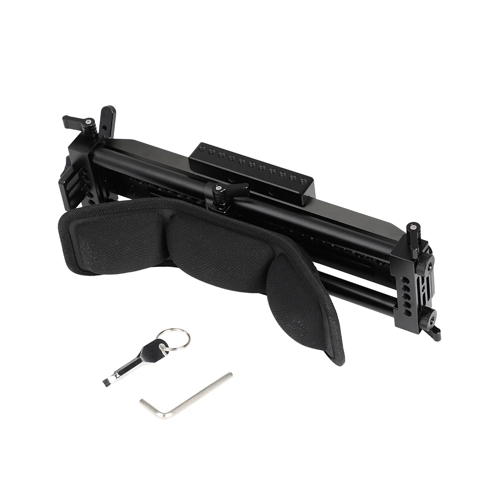 Almofada de Ombro com Arri Placa de Base e do Suporte da Lente para Dslr Kayulin Polegada Dovetail Inferior Padrão Ponte qr Vídeo Câmera 12 - Image 6