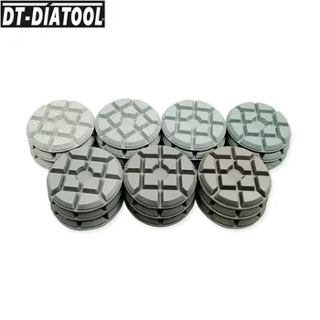 

DT-DIATOOL Dia 4"/100mm 21pcs/set Resin Bond Diamond Concrete Polishing Pads Floor Renew Pads Sanding Discs For Concrete
