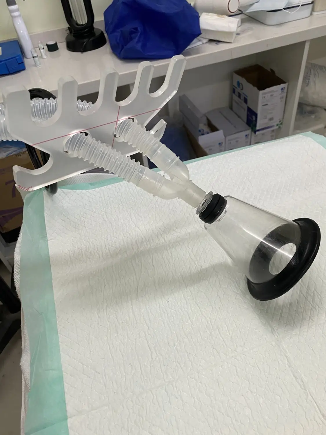 Disposable Endotracheal Tube Holder Pet intubation bracket respiratory circuit tube bracket endotracheal intubation