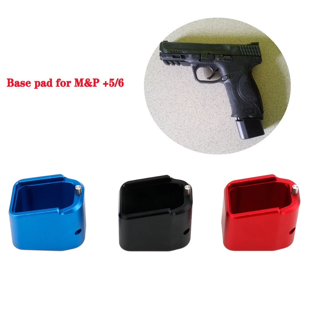 Тактическая алюминиевая удлинительная площадка для магазина Smith &amp Wesson M P + 5/6 9/40 |