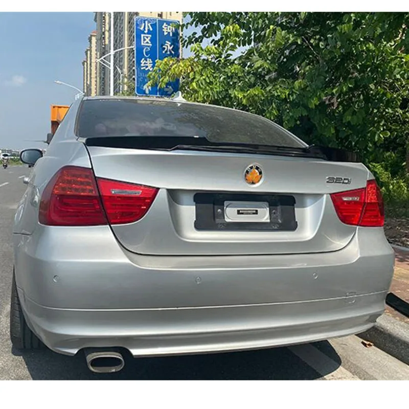 Для BMW 3 серии E90 4 Двери Седан крыло спойлера 2005-2012 318i 320i 325i Автомобильный багажник