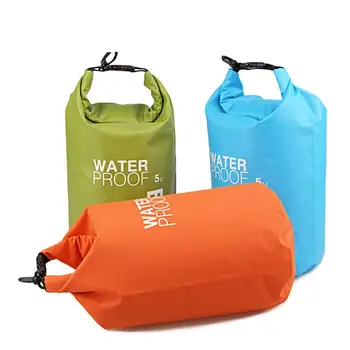 

2L 5L 10L Waterproof Large Capacity Pouch Dry Bag Sack For Camping Drifting Swimming Rafting Kayaking River Trekking BagS