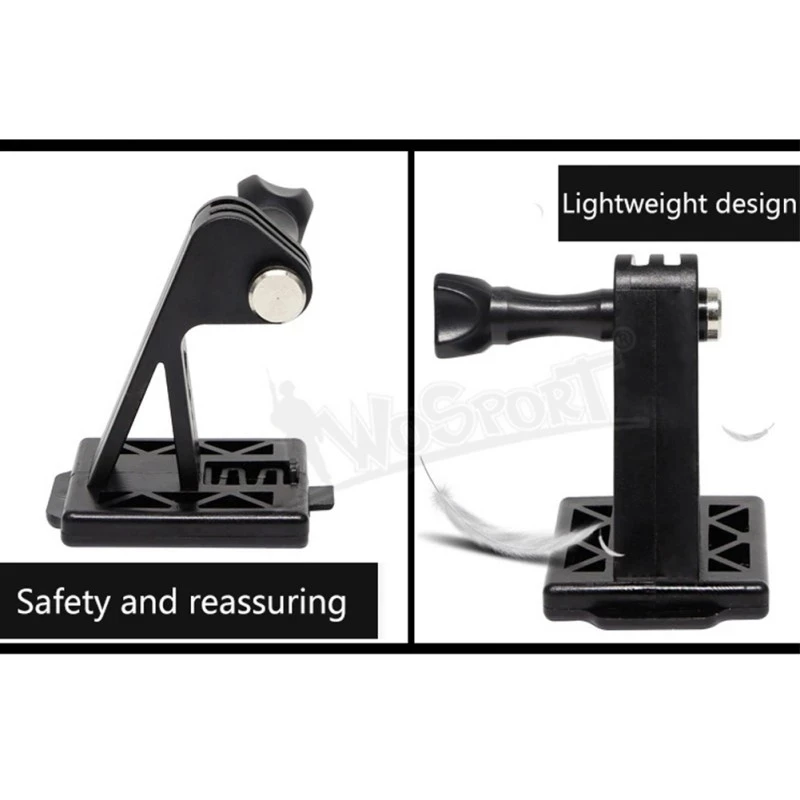 Tactical Helmet Fixed Mount Helmet Chin Bracket Camera Bike Handlebar Holder for GoPro ShotHunting Rifle Camera Mount