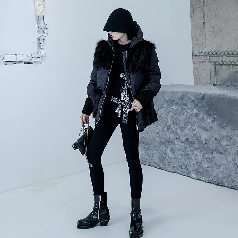 [EAM] Bow Big Size Knitting Sweater Loose Fit