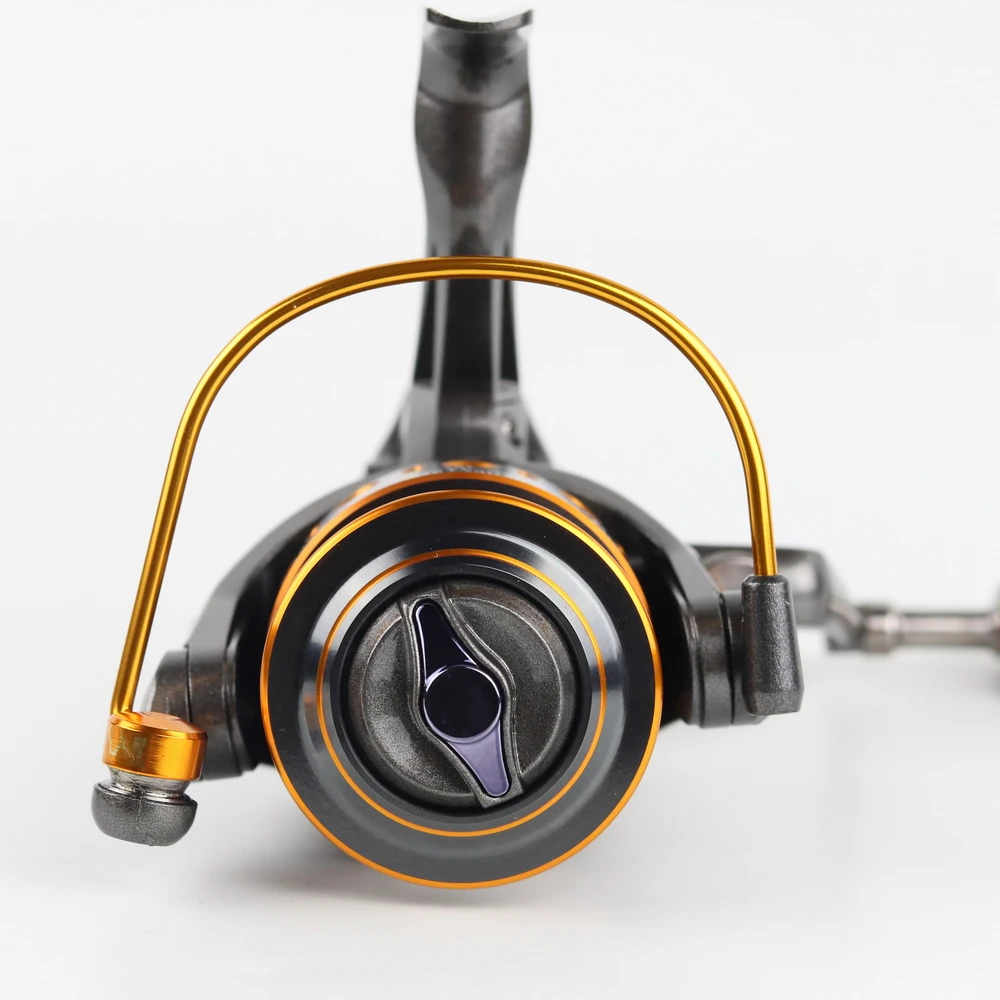 New Double Brake Design Fishing Reel Super Strong Carp Fishing Feeder Spinning Reel Spinning wheel type fishing wheel MG