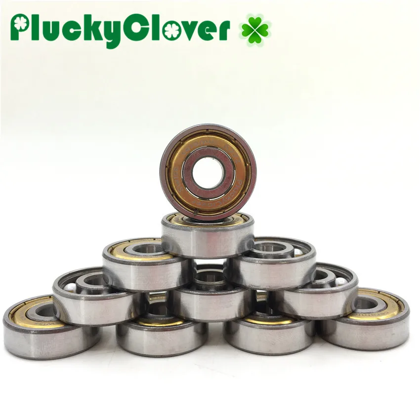 16pc Quad Skate Bearing 627 with 6 outwards Ceramic balls Artistic skate roller Quad hockey skates Bearing 627 Art skate
