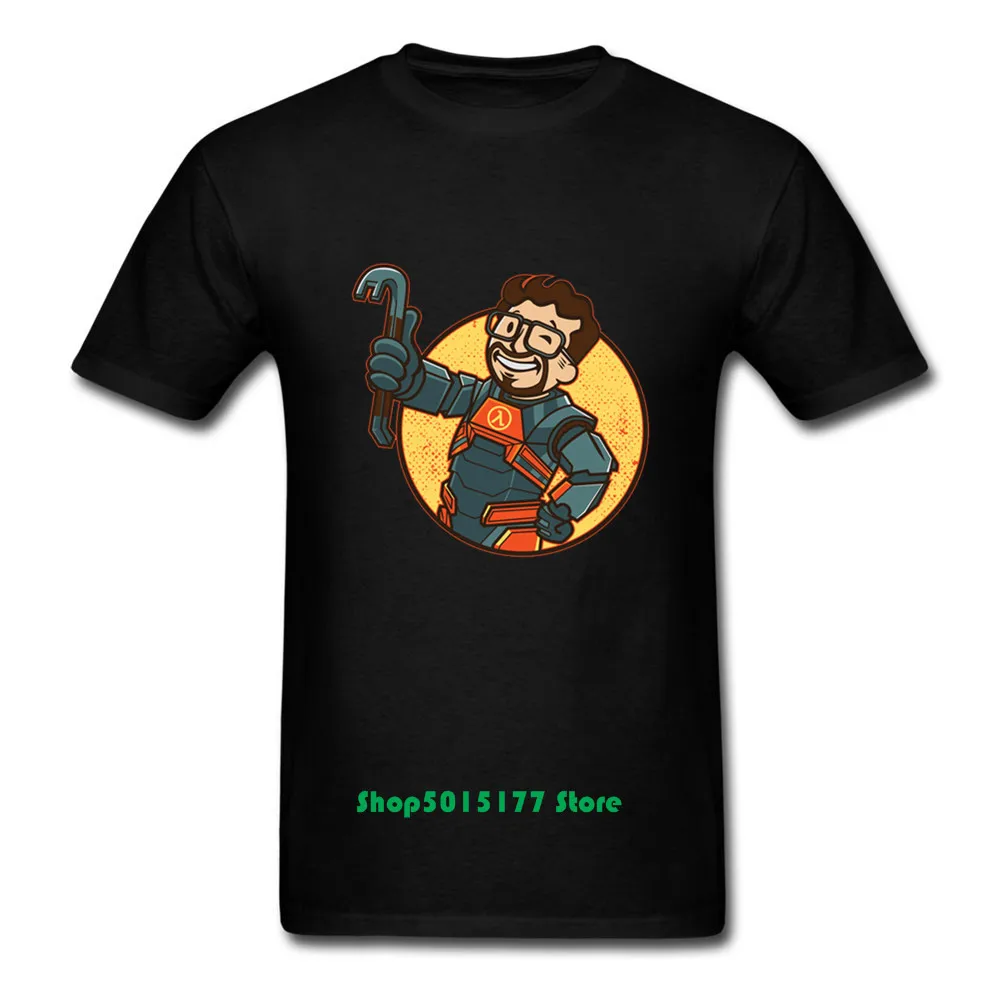 Новая крутая Мужская футболка Half Llife 2 Gordon Freeman And волт-бой Mashup Life 3 забавная