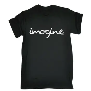 

Imagine T-SHIRT 1960S 1970S Retro Hippy Flower Power Peace Gift birthday funny