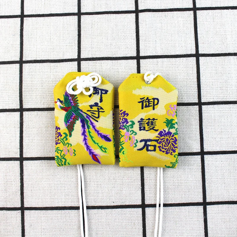 10 шт./компл. Omamori клубника вина удачи Фортуна Кулон хороший подарок - Цвет: see chart