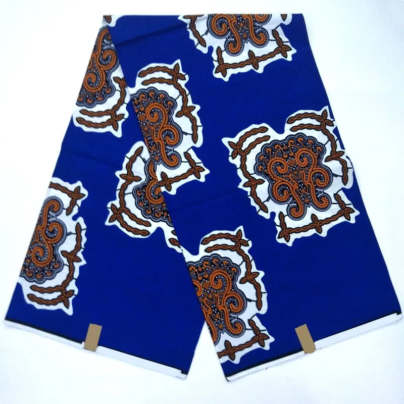 

royal blue african ankara fabric new arrival african wax print fabric 2019 exclusive 100% cotton african fabric for dress SP064