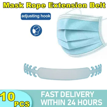 

2/5/10pcs Anti-slip Mask Ear Grips Extension Hook Face Masks Buckle Mask Extend Belt Adjustable Ear Hook Mask Accessories