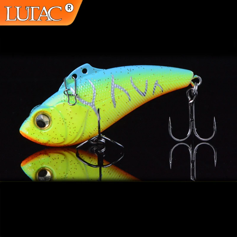 

Lutac VIB Vibration Wobblers Fishing Pesca Lure Hard Stickbaits Artificial Tackle High Quality 45mm 9.5g Swimbait Whole Water