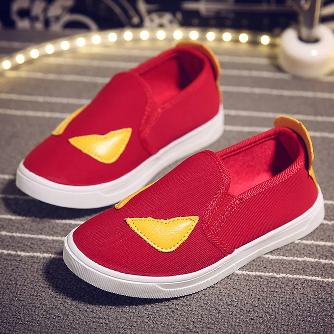 red Спортивная обувь, детская обувь, эксклюзивный дизайн супергероев Бэтмена для мальчиков и девочек, мягкие кроссовки для маленьких мальчиков, детская обувь - Цвет: red