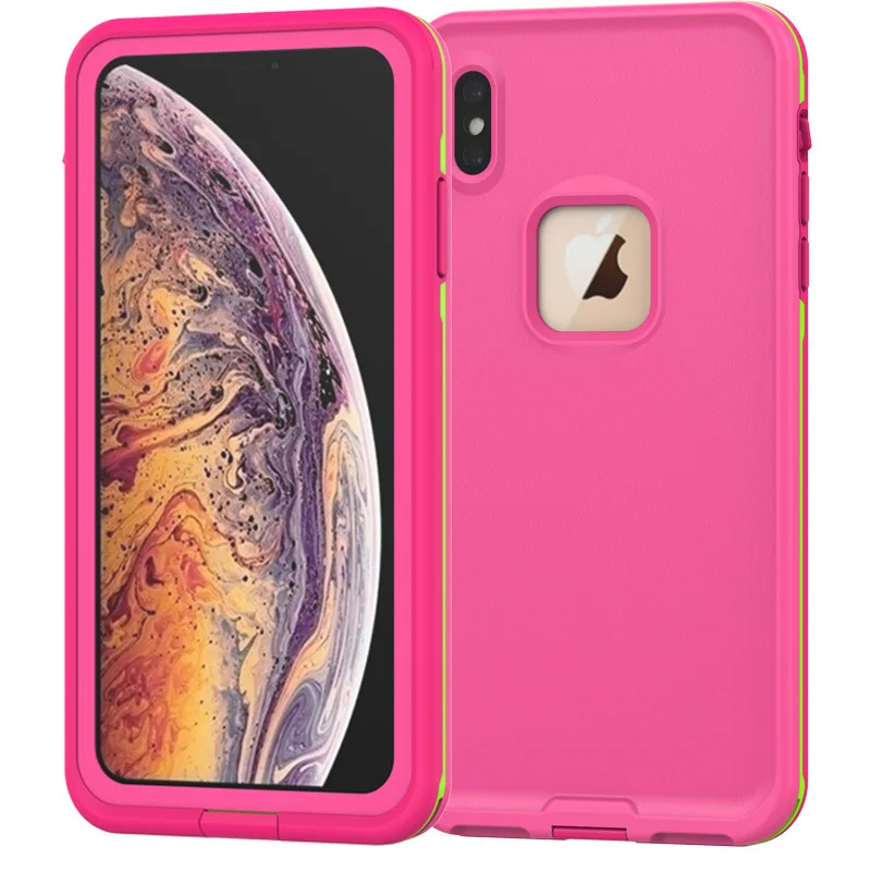 Горячая применимый iPhone MAX водонепроницаемый чехол для телефона 360 градусов водонепроницаемый ударопрочный 6,5 дюймов чехол для телефона