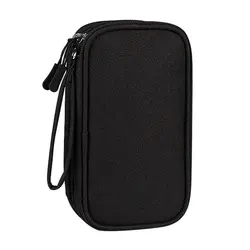 Organizador de transporte universal caso saco de viagem kit de tecnologia à prova dwaterproof água saco de armazenamento multi camada cabo organizador saco