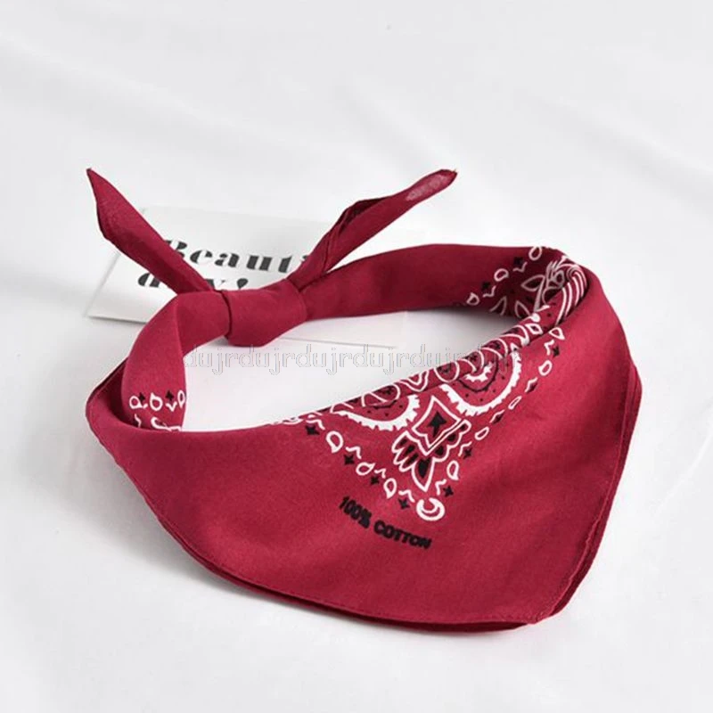 Этнический симметричный шарф унисекс с подсолнухами, хлопковый платок, повязка на голову в стиле хип-хоп, спортивный велосипедный браслет O18 19