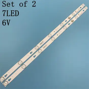 

LED Backlight strip 7 Lamp For TCL 32''TV L32F1680B L32F3301B L32F3303B 32HR330M07A2 V2 4C-LB3207-HQ1 L32E181 32S3750 LVW320CSOT