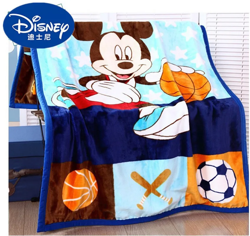 Disney Minnie Mickey Фланелевое детское одеяло зимнее теплое и мягкое приятное для кожи