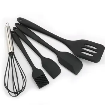 

Hot New Chef Craft 5 Piece Silicone Kitchen Tool and Utensil Set Cooking Utensils