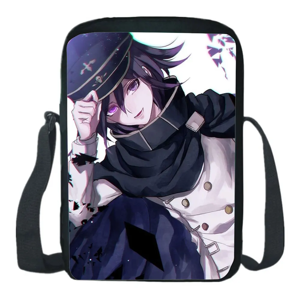 Danganronpa School Bag Mini Crossbody Bag  Backpack Casual Boy Girl Shoulder Bag Diagonal Small Backpack Light Phone Bag
