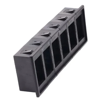 

6 Gang Plastic Rocker Switch Clip Panel Holder Housing for ARB Carling Type