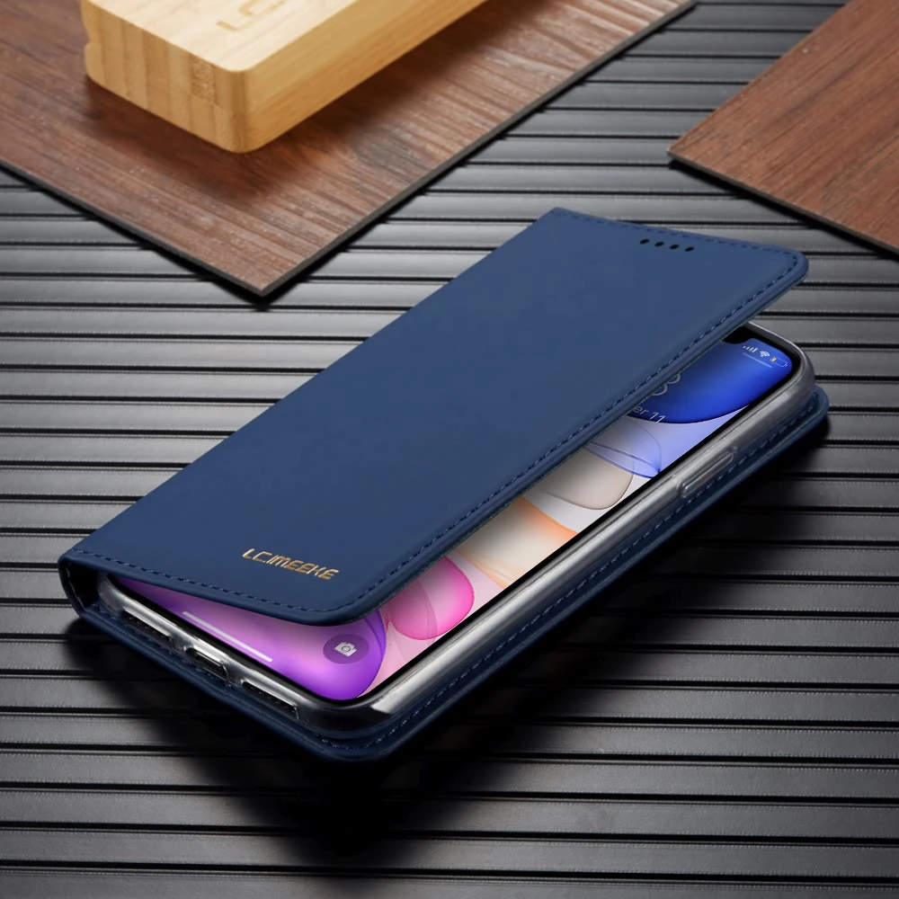 LLZ. COQUE кошелек полный чехол для samsung Note10 Plus S10 S10e чехол для Galaxy A50 A70 M10 Кожаный противоударный магнитный держатель для карт