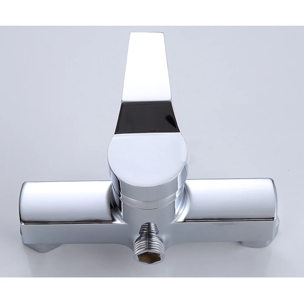 

Wall Mounted Bathroom Mixer Tap Bath Tub Shower Faucets Single Handle Cold And Hot Water