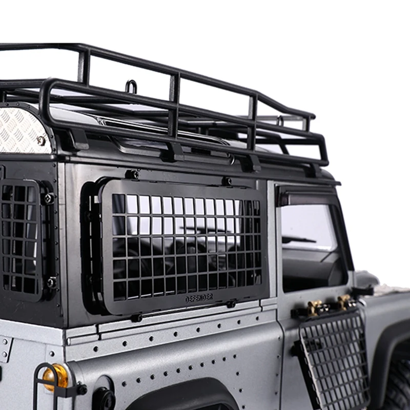 for MN D90 D99S MN99S 1/12 RC Car Upgrade Parts Metal Stereoscopic Window Mesh Protective Net Accessories 6