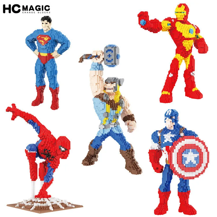 Puzzle creative spell insert plastic building blocks cartoon toys