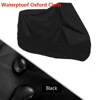 

Motorcycle Cover Motorbike Protector Outdoors Heavy-duty 220x95x110cm Black