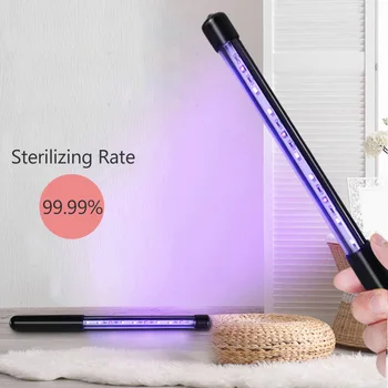 

Portable LED UV Sterilizer Lamp Home Living Car Trip Ultraviolet Disinfection Bacterial Germicidal Germ USB Charging