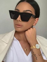  Fashion Square Sunglasses Women Designer Luxury Man/Women Cat Eye Sun Glasses Classic Vintage UV400 Outdoor Oculos De Sol 