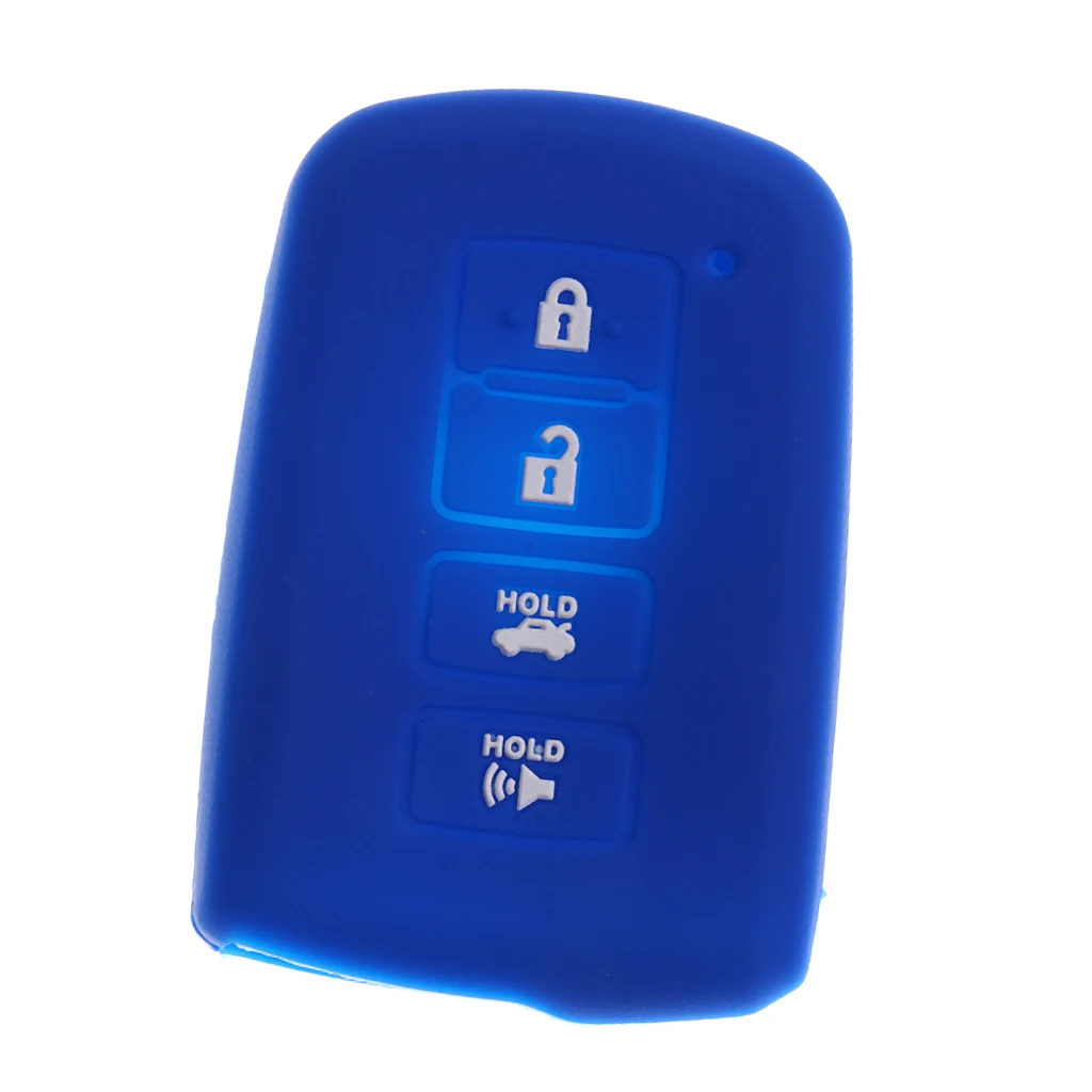 

Car Key Shell Fob Case Cover for Toyota RAV-4 Camry Corolla Dark Blue