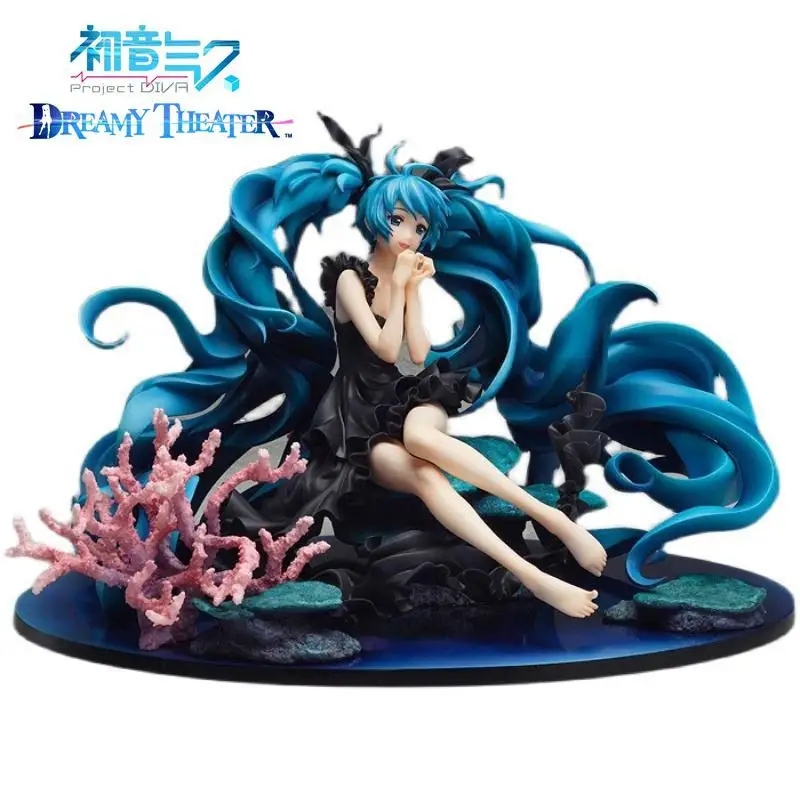

Hatsune Miku Figma Deep Sea Girl Miku Action Figure Twinkle Snow Version Multiple Accessorie Singer Desktop Decor Kid Gift Toy