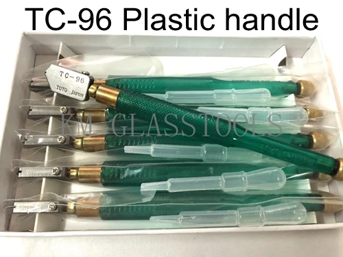 TC-96 Plastic handle 6 шт./лот POGUT TOYO тип стеклорез TC-10/TC-17/TC-30/TC-90/TC-96 - Цвет: TC-96 Plastic handle